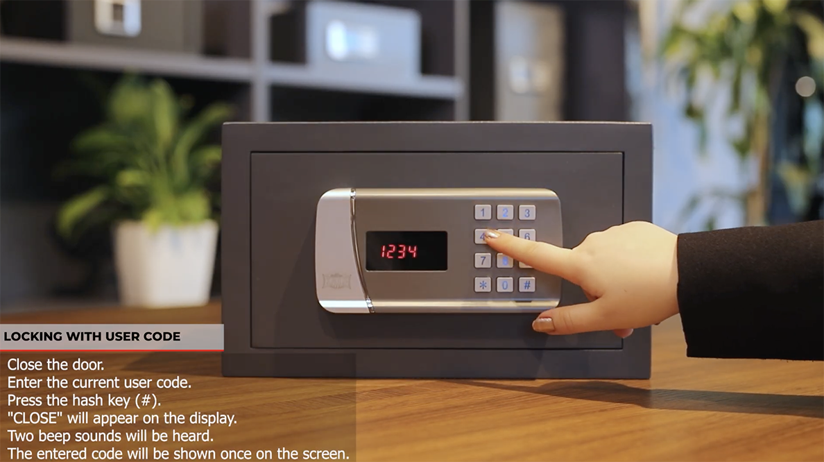 Kale Kilit – Digital Keypad Lock Panel Tanıtım Videosu